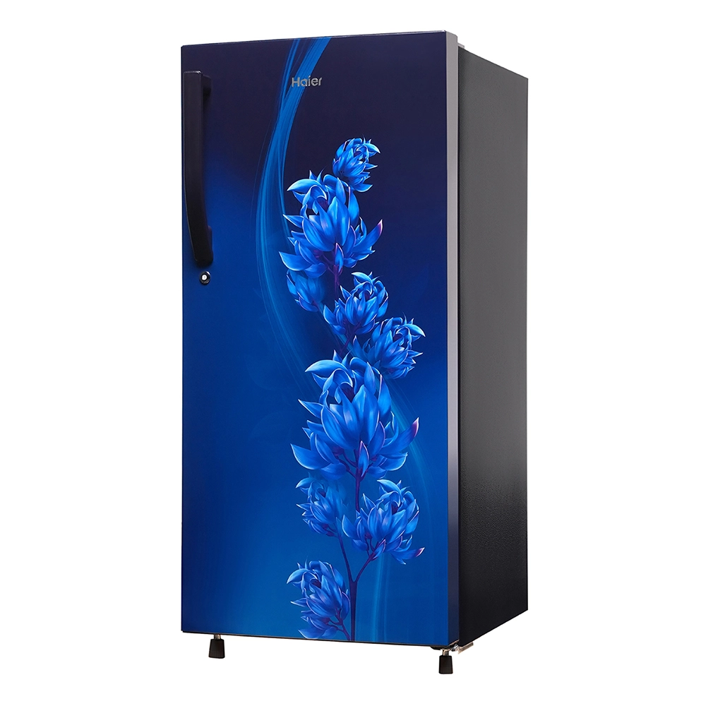 Haier 190L 1 Star Direct Cool Single Door Refrigerator with Toughened Glass Shelf - HRD-2101CMF-P